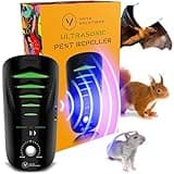 New 2025 Ultrasonic Pest Control Plug in – Outdoor/Indoor Electronic Pest Repellent - Get Rid of Rat Bat Mouse Squirrel Bug Bee Ant Spider Wasp Cockroach Fly Mosquito Rodent Termite Roach