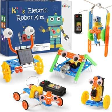 STEM Toys for Ages 8-13, Boys Crafts Robotics Science Kits for Kids Age 8-12, Robot Building Kit for Kids 8-10, Experiments Activities, Engineering STEM Toys 7+ 6 7 8 9 10 11 12 + Year Old Gifts