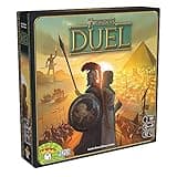 7 Wonders Duel Board Game BASE GAME - Intense Two-Player Battles in the Ancient World! Strategy Game for Kids and Adults, Ages 10+, 2 Players, 30 Minute Playtime, Made by Repos Production