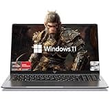MALLRACE 2025 Gaming Laptop with Backlit Keyboard, 16.1-inch FHD Display Laptop with AMD Ryzen 7 5700U Processor(8C/16T), 16GB RAM 512GB ROM Laptop Computer, Support WiFi 6, 53Wh Battery