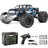 HAIBOXING RC Cars 1/18 Scale 4WD Off-Road Monster Trucks with 36+KM/H High Speed, 2.4 GHz Remote-Controlled Electric All Terrain Waterproof Vehicles with Rechargeable Battery for Kids and Adults RTR