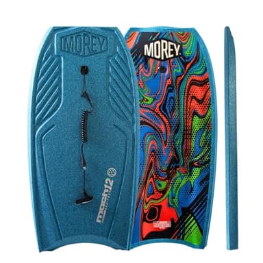 MOREY® Boogie Board. Mach 12 MDS ECO-TECH, 42.5" The Original Bodyboard. Fully Recyclable Body Board for Beach, Re-Engineered 2026 Model