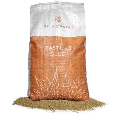 Nature's Seed Northern/Transitional Dairy Cow and Cattle Forage Mix, Pasture Grass Seed Blend, Protein-Rich, Cold-Hardy, 10 lbs