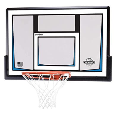 Lifetime 50 Inch Shatterproof Fusion Backboard and Rim Combo, Mounting Kit Sold Separately