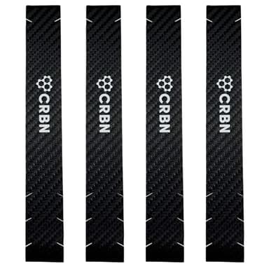 CRBN Pickleball - Edge Guard Tape - Protective Pickleball Paddle Edge Tape - Black 16mm 4 Pack