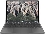 HP Chromebook x2 Convertible 2 in 1 Tablet 11-inch Touchscreen Laptop Qualcomm Snapdragon 7c 8GB LPDDR4x RAM 64GB eMMC Micro SD Reader Wifi Bluetooth ChromeOS 11-da0013dx Natural Silver (Renewed)