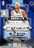 2024-25 Panini NBA Prizm Basketball Factory Sealed Blaster Box. 6 Packs of 4 Cards. Find 3 Blaster Exclusive Ice Prizms. Look for Blaster Exclusive Red Seismic, Orange Seismic, Blue Seismic and Green Pulsar Prizms. Chase the Ultra-Rare Sublime and Manga Inserts.