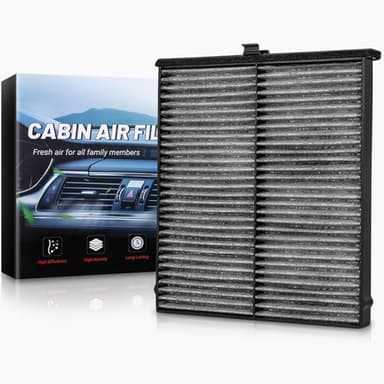 Auto Dynasty Cabin Air Filter Compatible with 2013-2024 Mazda 3/6/CX-5, OEM Direct Replacement for KD45-61-J6X 4536044 P3954WS LA1139 24103