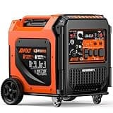 AIVOLT 11250 Wattages Dual Fuel Portable Inverter Generator Super Quiet Gas Propane Powered Remote/Electric Start Outdoor Generator ATS Ready for Home Back Up Food Truck, 50 State Approved