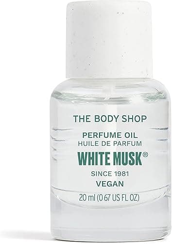 The Body Shop White Musk Perfume Oil - Fresh, Floral and Iconic scent - Vegan - 20ml