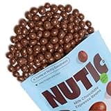 Nutic Gourmet Milk Chocolate Covered Espresso Beans - 1LB, Roasted Coffee Beans Covered in Milk Chocolate - Bulk (Pack of 1)