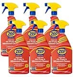 Zep Home Pro Fume-Free Oven, Air Fryer, & Microwave Cleaner - 24 Fl. Oz. (Case of 6) - R49306 - Eliminates tough grease, grime, and food residue without any harsh fume