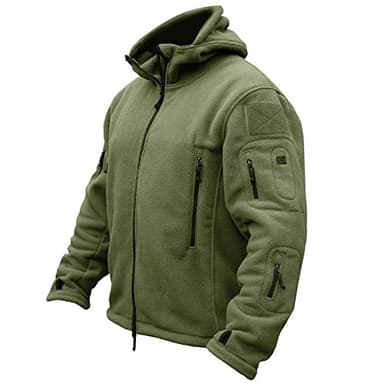 ReFire Gear Men's Warm Military Tactical Sport Fleece Hoodie Jacket