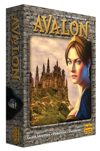 The Resistance: Avalon by Indie Boards & Cards | Social Deduction Game of Hidden Roles, Bluffing & Loyalty | 5–10 Players | Ages 13+ | Fast Tense Gameplay