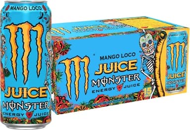 Monster Energy Juice Monster Mango Loco, Energy Drink, 16 Ounce