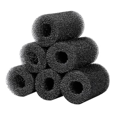 AQUANEAT 6-Pack Pre-Filter Sponge for Aquarium Shrimp Fry Fish Tank Filter 0.8” Intake, Replacement Foam Cover