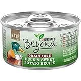Purina Beyond Grain Free Canadian Duck and Sweet Potato Recipe Wet Cat Food Pate - (Pack of 12) 3 oz. Cans