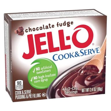 Jell-O Cook & Serve Chocolate Pudding & Pie Filling (3.4 oz Box)