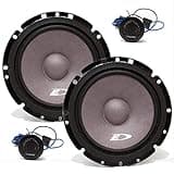 Alpine SXE-1751S Component System 280W Max, 45W RMS 6 1/2" 2-Way Component Speakers