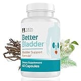 Better Bladder Control Supplement for Women & Men – Bladder Support Supplement to Help Reduce Urinary Leaks, Frequency & Urgency - 60 Count (1 Bottle)
