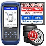 XTOOL TP150 TPMS Programming Tool, Universal TPMS Relearn/Reset/Activate Tool(315/433MHz), Tire Sensor Programmer for XTOOL TS100 Only, Tire Pressure Monitoring System Diagnostic Tool