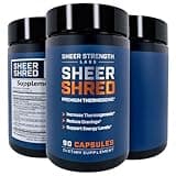 Thermogenic Capsaicin & L-Carnitine Premium Supplement for Men, Jitter-Free Blend of Capsaicin, Rauwolscine, Forskohlii, L-Carnitine & L-Theanine Supplement - 30SV