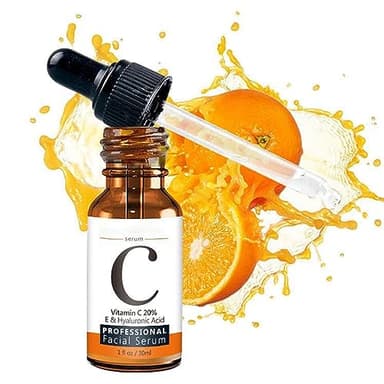 Vitamin C Face Serum, Vitamin C Serum For Face, 100% Pure Vitamin C Serum For Facial Moisturizing, Firming Skin, And Even Skin Tone - 30 ml