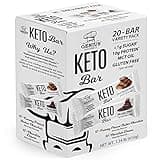 Genius Gourmet Gluten Free Keto Protein Bar, Chocolate Keto Bars, Premium MCTs, Low Carb, Low Sugar (Variety Pack, 20 Count (Pack of 1))