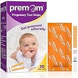 Premom Pregnancy Test Strips- 30 Pack Early Detection Pregnancy Test Kit Powered by Premom Ovulation Predictor iOS and Android APP