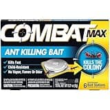 Combat Max Ant Killing Bait Stations, Indoor and Outdoor Use, 6 Count