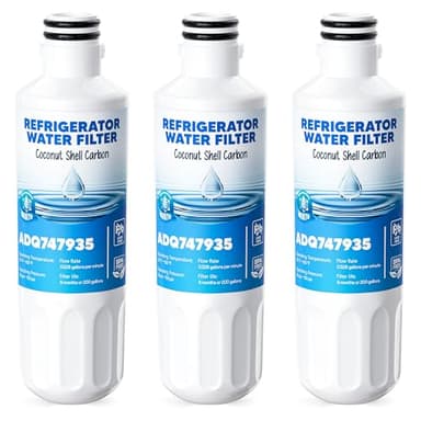 LT1000P Water Filter Replacement Fit for L-G Lt1000P/PC/PCS Compatible with L-G Models ADQ747935, ADQ74793501/02, MDJ64844601, LFXS26973S, LMXS30796S Water Filters, 3Packs By AVXBYR