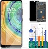 OLED for Samsung Galaxy S20 FE 5G LCD Screen for Samsung S20 FE 5G Screen Replacement SM-G781B Display Touch Digitizer Assembly Repair Kits with Frame(Support Fingerprint Function) (Black)