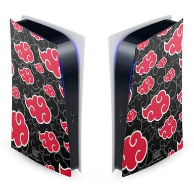 Head Case Designs Officially Licensed Naruto Shippuden Akatsuki Iconic Vinyl Faceplate Sticker Gaming Skin Decal Cover Compatible With Sony PlayStation 5 PS5 Digital Edition Console