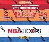2024/25 Panini Hoops Basketball MASSIVE 24 Pack Factory Sealed Retail Box with (192) Brand New Cards! Look for New Rookies & Autos of Top 2024 Basketball Rookies & EXCLUSIVE OPTI-CHROME Premium Cards!