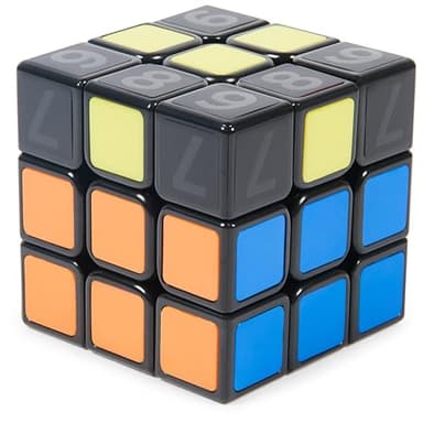 Rubik’s Cube, Coach Cube, Learn to Solve 3x3 Cube with Stickers, Guide & Videos, Classic Color-Matching Puzzle, Problem-Solving Brain Teaser, for Adults, Teens, Kids for Ages 8 & Up
