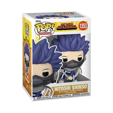 Funko POP! Animation: MHA - Hitoshi Shinso - 1/6 Odds for Rare Chase Variant - My Hero Academia - Collectable Vinyl Figure - Gift Idea - Official Merchandise - for Kids & Adults - Anime Fans