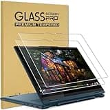 KEANBOLL 2-Pack Designed for Lenovo Yoga 7i 2-in-1 14" & Lenovo Yoga 7 14 2-in-1 Touchscreen Laptop Tempered Glass Screen Protector (14 inch, 2025-2024-2023), 9H Hardness Scratch Resistant