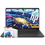 HP 15 Laptop, 32GB RAM, 1TB PCIe SSD, 15.6" FHD 1080p IPS Display, AMD Athlon Silver 3050U Processor, AMD Radeon Graphics, Ethernet Port RJ-45, SD Card Reader, Windows 11 Pro, WOWPC Recovery USB