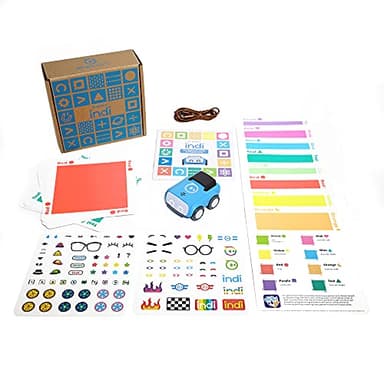 Sphero Indi at-Home Learning Kit - Screenless Coding Robot for Kids 4+ - Build Mazes, Learn Computational Thinking - Problem Solve Like an Engineer - Educational STEM Toy for Creative Minds