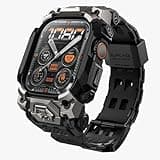 SUPCASE for Apple Watch Ultra 2/1 49mm Case with Band 2024/2023/2022 (Unicorn Beetle Ore), [Anti-Scratch] [Military-Grade Protection] Rugged Sport Men Bumper Case with Adjustable Strap Band, Black