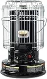 23800 BTU Convection Kerosene Heaters for Indoor Use Portable (Black)