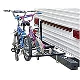 Discount Ramps Elevate Outdoor RV or Camper Trailer Bumper Bike Rack for 1-2 Bicycles