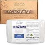 velona 5 LB - Goats MILK Soap Base SLS/SLES free | Melt and Pour | Natural Bars For The Best Result for Soap-making