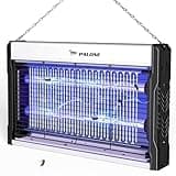 PALONE Electric Bug Zapper 3200V Mosquito Zapper Killer Indoor Insect Killer with Hanging Chain Mosquito Trap with Removable Collection Tray USB Electric Bug Zapper Outdoor for Home Office Warehouse