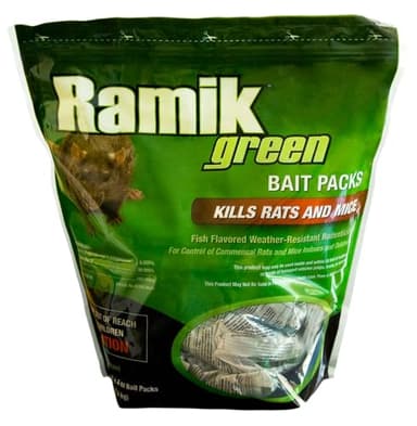 Neogen 116341 Rat/mouse Killer Pouch, 4 Oz, 1.8 kg.