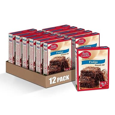 Betty Crocker Favorites Fudge Brownie Mix, 16.3 oz (Pack of 12)