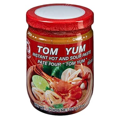 Cock Brand Tom Yum Instant Hot & Sour Soup Paste 8 oz - Pack of 2