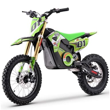 BELMONTE BIKES Venom 1600W PRO 48V Lithium Dirt Bike | Lithium 48V Battery | Upgraded Hydraulic Brakes