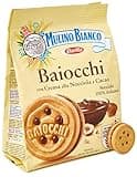 Mulino Bianco:"i Baiocchi" Cookies with cream hazelnut and cocoa - 9.17 Oz (260g) [ Italian Import ]