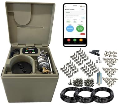 Mosquito Misting System Pynamite Bluetooth app & 30 Nozzle Kit